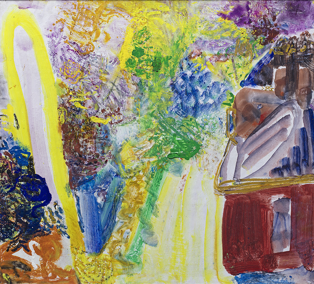 Zuid/ Hoekhuis rechts, zwanen links